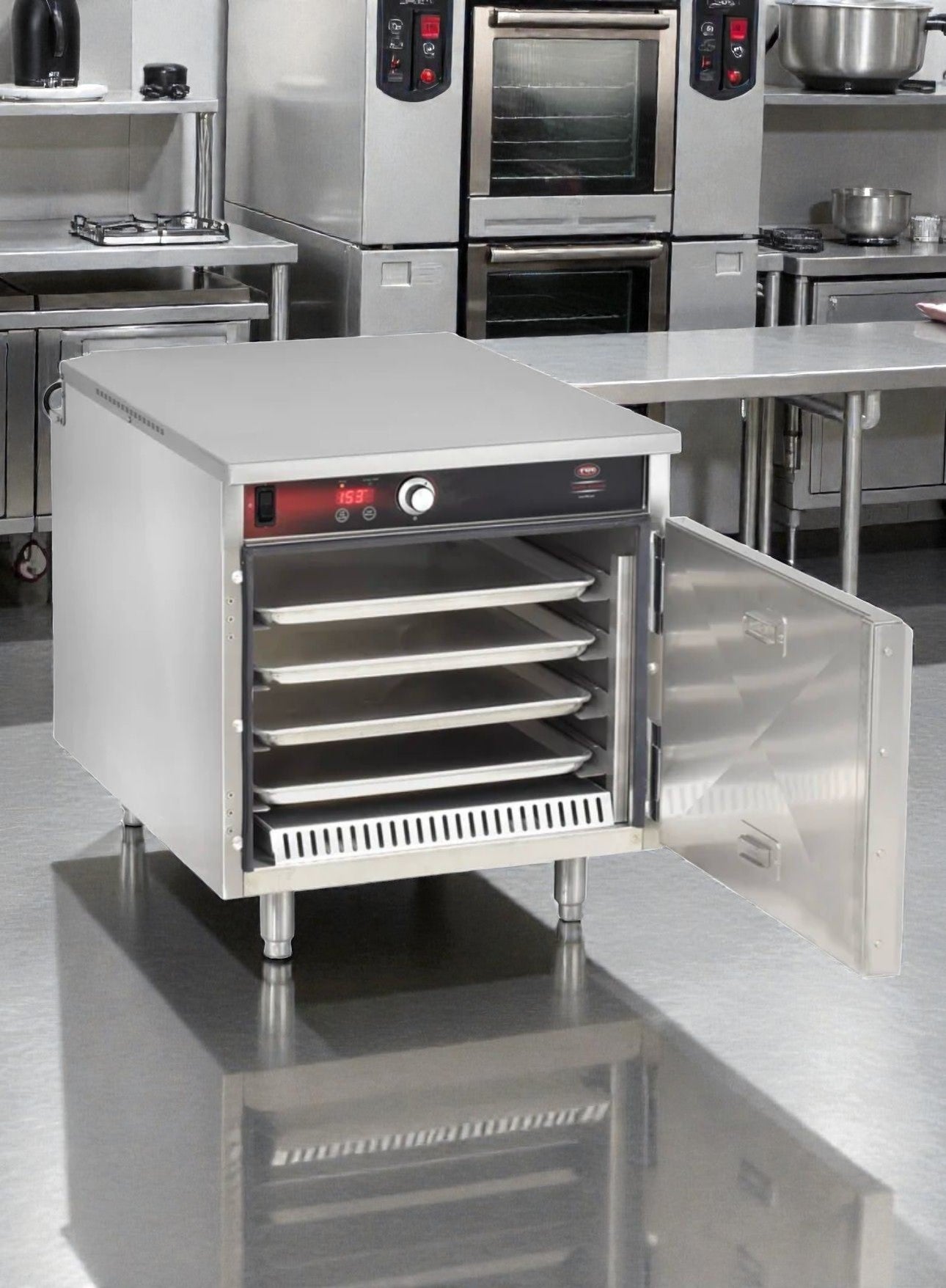 Remarkable Condition – FWE HLC-1826-4(A) – Countertop Insulated Heated Holding Cabinet – 4 Pan Capacity – 120V – Fully Tested & Operational!
