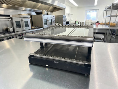Immaculate Condition – Hatco GR3SDH-27 Glo-Ray® – 27" Self-Service Countertop Heated Glass Display Warmer – 2 Display Levels – 120V – 997W – Fully Tested & Operational!