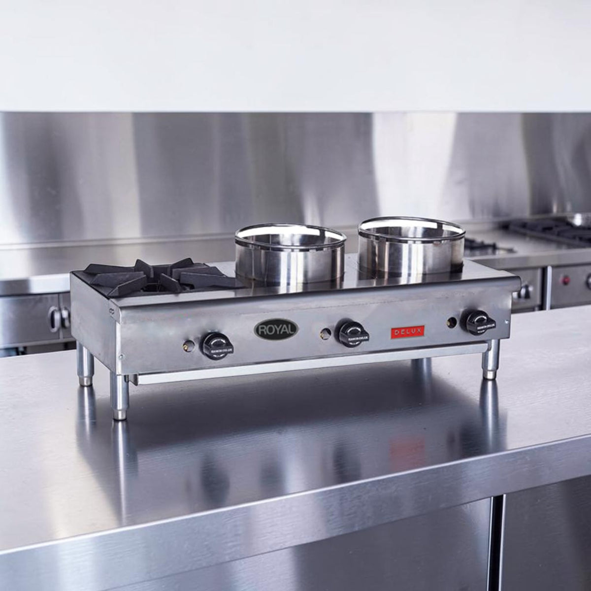 High-Grade Condition – Star Max ORHP-336 – 36" Stainless Steel Countertop 3-Burner Flex-System Wok Range – Natural Gas – 90,000 BTU – Fully Tested & Operational!