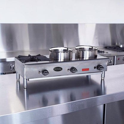 High-Grade Condition – Star Max ORHP-336 – 36" Stainless Steel Countertop 3-Burner Flex-System Wok Range – Natural Gas – 90,000 BTU – Fully Tested & Operational!