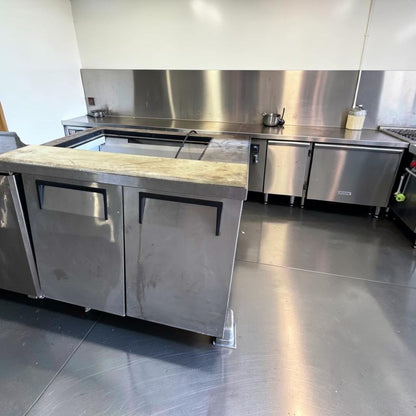 Elite Condition – True TSSU-36-12M-B-HC commercial mega top sandwich / salad prep table – 36-inch footprint – 115V – Fully Tested & Operational!