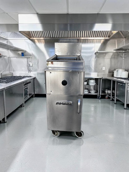 Dependable Condition – Imperial IPC-14 – Commercial 12-Gallon Gas Pasta Cooker – 105,000 BTU – Stainless Steel – Floor Model – Fully Tested & Operational!