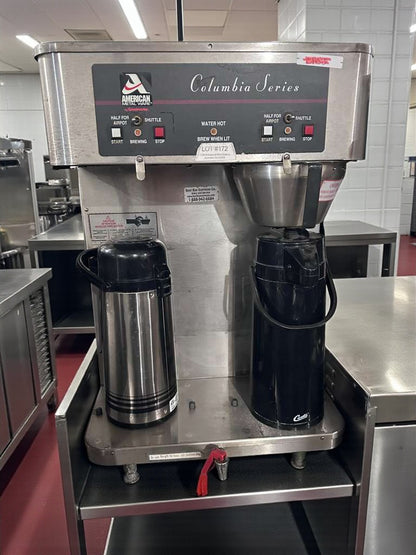Premium Condition – American Metal Ware Columbia Series – Commercial Coffee Brewer – Dual Shuttle & Airpot – UL & NSF Listed – Fully Tested & Operational!