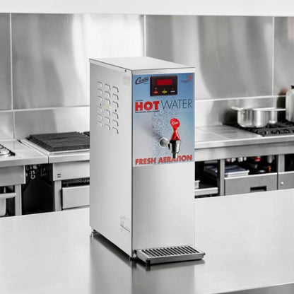 Exceptional Condition – Curtis WB5GT63001 – 5-Gallon Digital Hot Water Dispenser with Aerator – Dual Voltage 120/220V – Fully Tested & Operational!