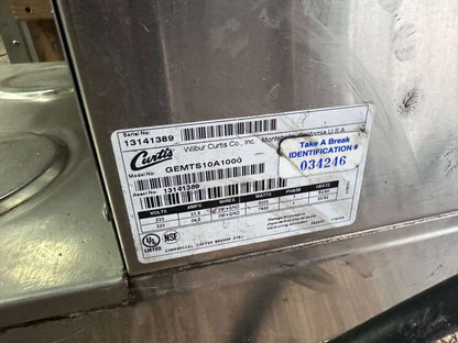 High-Quality Condition – Curtis GEMTS10A1000 Gemini Twin Commercial Coffee Brewer – 220V – UL & NSF Listed – Fully Tested & Operational!