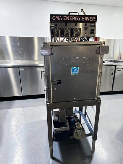 Exceptional Condition – CMA Dishmachines EST-AH2 Energy Mizer® – Commercial Low-Temperature Door-Type Dishwasher – 40 Racks/Hour – 115V – Fully Tested & Operational!
