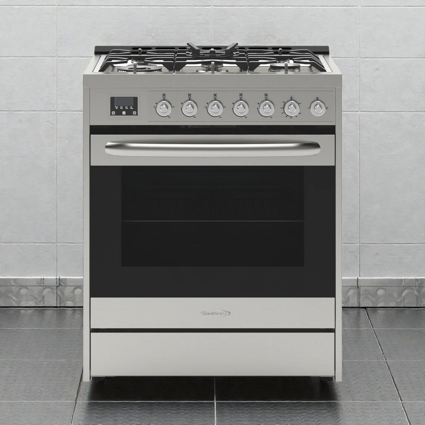Brand New Premium Condition – KoolMore KM-FR30G-SS – 30 in. Stainless Steel Professional Gas Range – Freestanding – CSA Certified – Never Used in Original Box!