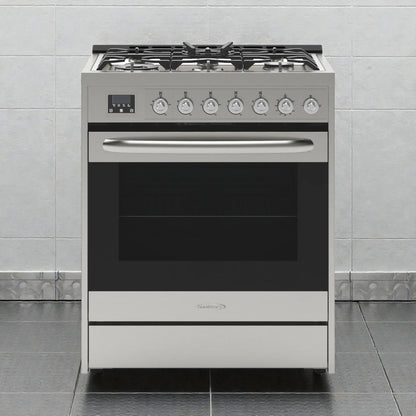 Brand New Premium Condition – KoolMore KM-FR30G-SS – 30 in. Stainless Steel Professional Gas Range – Freestanding – CSA Certified – Never Used in Original Box!