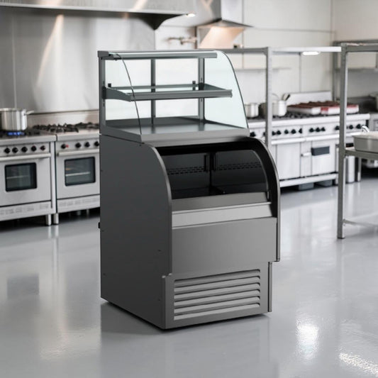 Superior Condition – Structural Concepts Oasis COU2757R – 27½″ Dual-Temperature Service/Self-Service Merchandiser – 120V – Fully Tested & Operational!