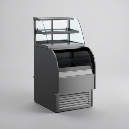 Superior Condition – Structural Concepts Oasis COU2757R – 27½″ Dual-Temperature Service/Self-Service Merchandiser – 120V – Fully Tested & Operational!