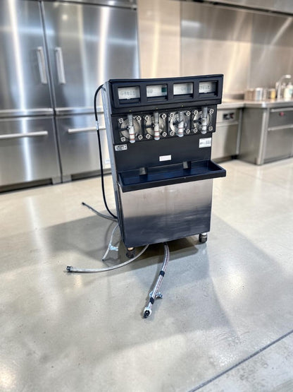 Exceptional Condition – Taylor 349-33 – 4-Flavor Commercial Frozen Carbonated Beverage Freezer / Slush Machine – 208–230V – 3 Phase – UL / NSF Listed – Fully Tested & Operational!
