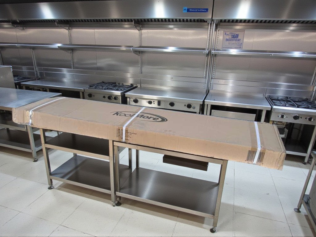 Brand New Premium Condition – KoolMore WMSH-1260 – Commercial Stainless Steel Wall Mount Shelf – NSF Certified – Never Used in Original Box