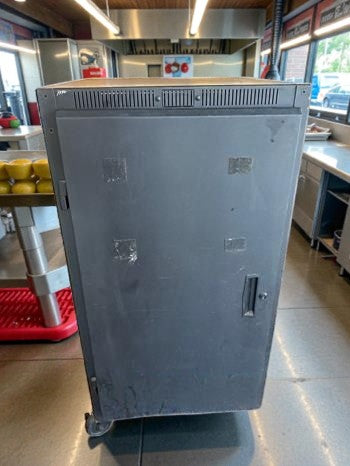 High-Quality Condition – Middle Atlantic PTRK-2126MDK – 21RU Portable Rolling AV / Server Rack – 26" Depth – Graphite-Marbled Laminate Top – Plexi Front Door – Fully Inspected & Ready for Use!
