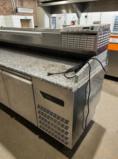 Top-Tier Condition – Marra Forni 87″ Commercial Self-Contained Prep Table – 115V / Single Phase – Fully Tested & Working!