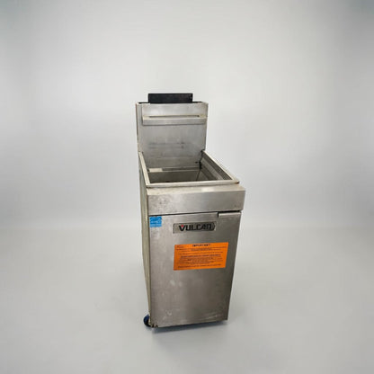Prime Condition – Vulcan 1VEG35M – 35–40 lb. Commercial Natural Gas Floor Fryer – 70,000 BTU – ENERGY STAR® – Fully Tested & Operational!