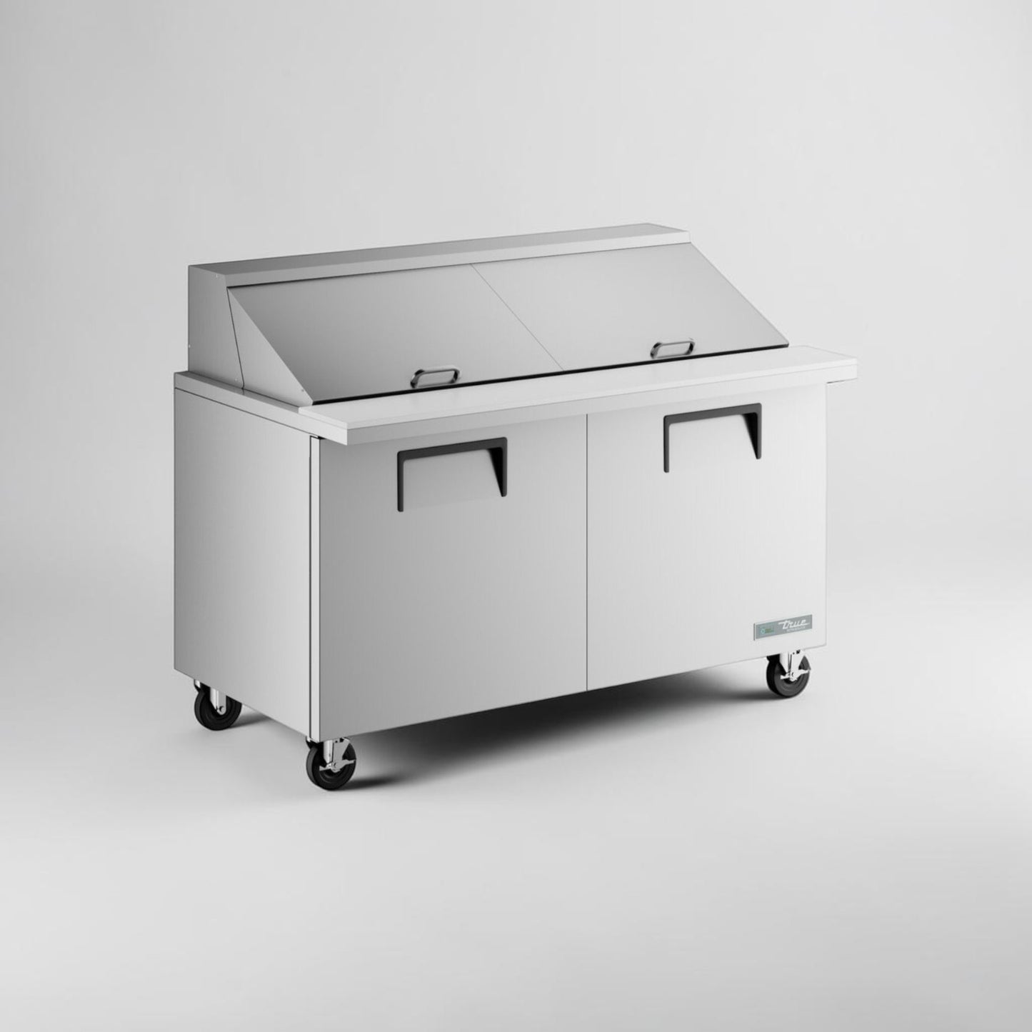 Elite Condition – True TSSU-60-24M-B-ST-HC Mega Top Refrigerated Sandwich Prep Table – 60” – 2 Door – Stainless Steel – Fully Tested & Operational!