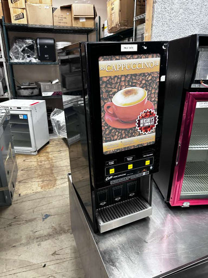 Exceptional Condition – Curtis PC-3D-10-01 / CAFEPC3CS10000 – Commercial Cappuccino Dispenser – 3 Flavor Stations – 120V – Fully Tested & Operational!
