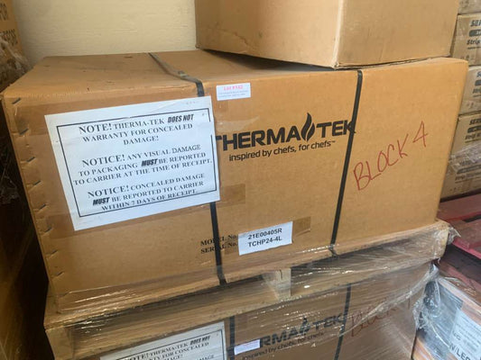 Brand New – THERMA-TEK TCHP24-4L Countertop Hot Plate (4 Burners) – 208–240V / Single Phase – Brand New!