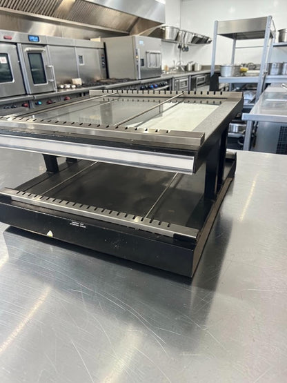 Immaculate Condition – Hatco GR3SDH-27 Glo-Ray® – 27" Self-Service Countertop Heated Glass Display Warmer – 2 Display Levels – 120V – 997W – Fully Tested & Operational!