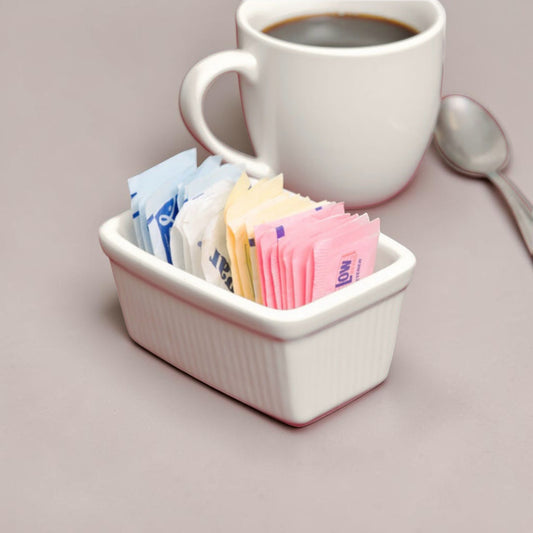 Exceptional Condition – Tuxton BEQ-0452 – Eggshell China Sugar Packet Holder / Caddy – Quantity 36 – New – Ready for Commercial Use!