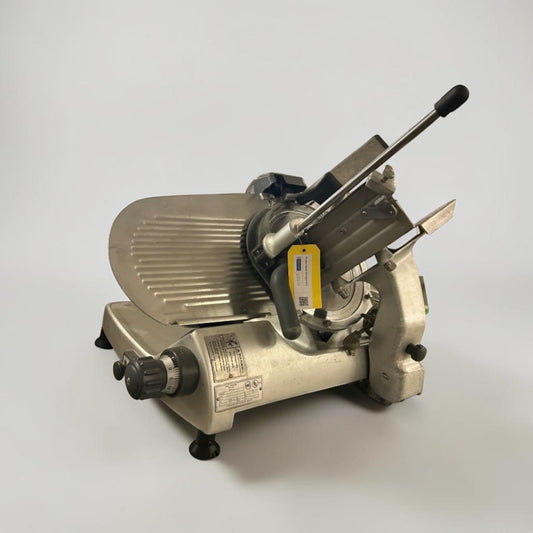 First-Class Condition – Hobart 2812PS – 12" Heavy-Duty Manual Meat & Cheese Slicer – 1/2 HP – Built-In Sharpener – Portion-Scale Capability – 120V – NSF & UL Listed – Fully Tested & Operational!