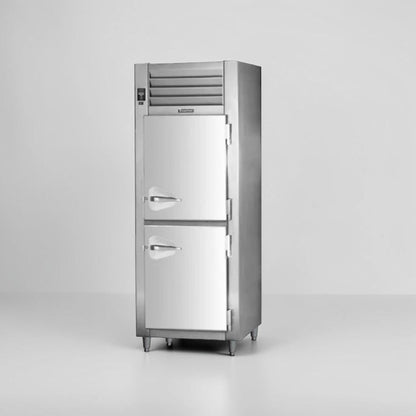 Prime Condition – Traulsen RHT132WUT-HHS – Specification Line One-Section Reach-In Refrigerator – Half Door Design – 24.2 Cu. Ft. – Stainless Steel – UL / NSF Listed – Fully Tested & Operational!