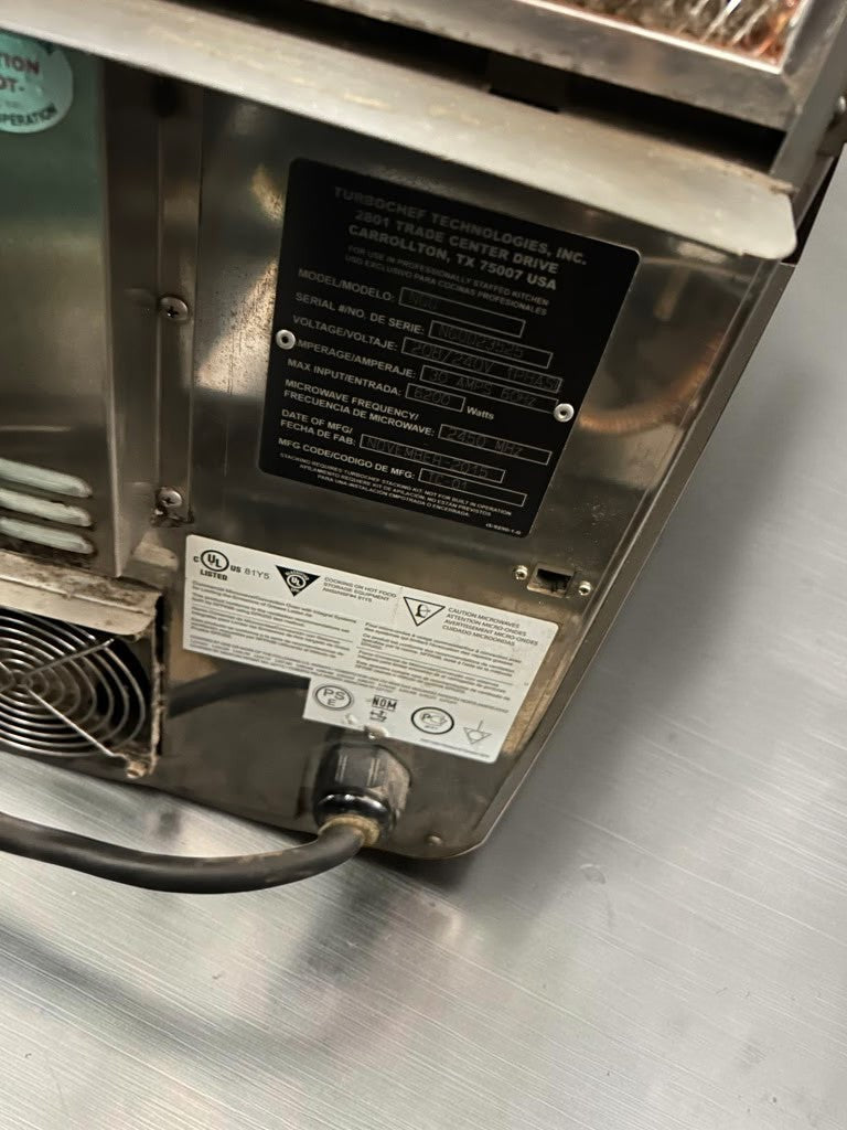Optimal Condition – 2015 TurboChef Sota NGO – Ventless Countertop Rapid Cook Oven – Microwave & Impingement Technology – 208/240V, Single Phase – 6.2 kW – Fully Tested & Operational!