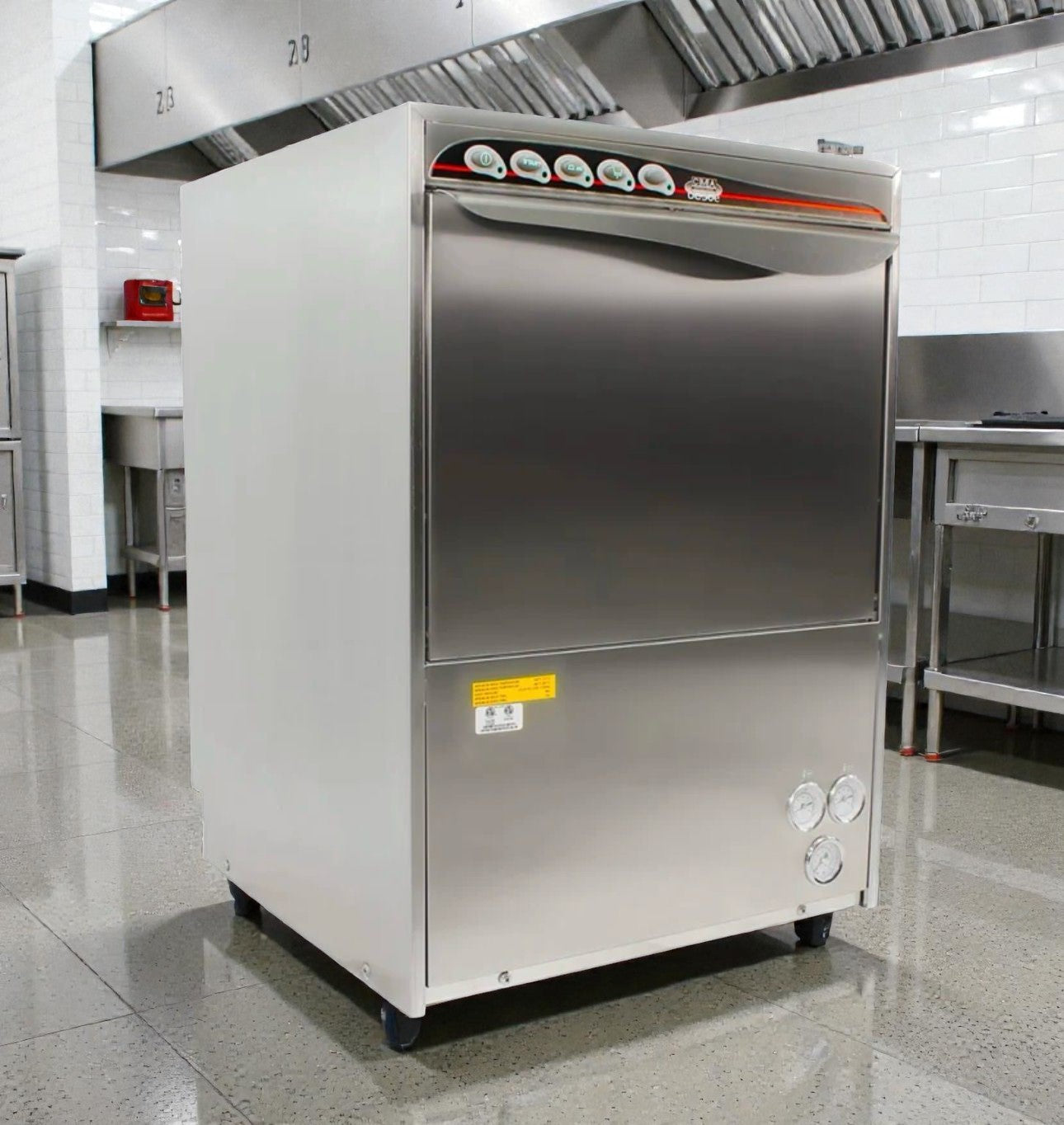 Premium Condition – CMA / Kromo UC50e (Dupla 50 USA) – Commercial Undercounter Dishwasher – 220–240V – UL Listed – Fully Tested & Operational!