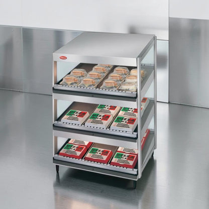 Outstanding Condition – Hatco GRSDS-24T Glo-Ray – 24-Inch Triple-Shelf Self-Service Heated Merchandiser – 120V – Fully Tested & Operational!
