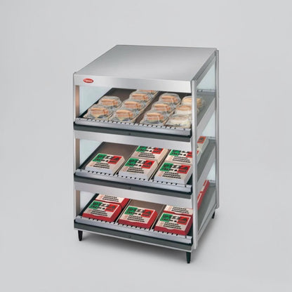 Outstanding Condition – Hatco GRSDS-24T Glo-Ray – 24-Inch Triple-Shelf Self-Service Heated Merchandiser – 120V – Fully Tested & Operational!