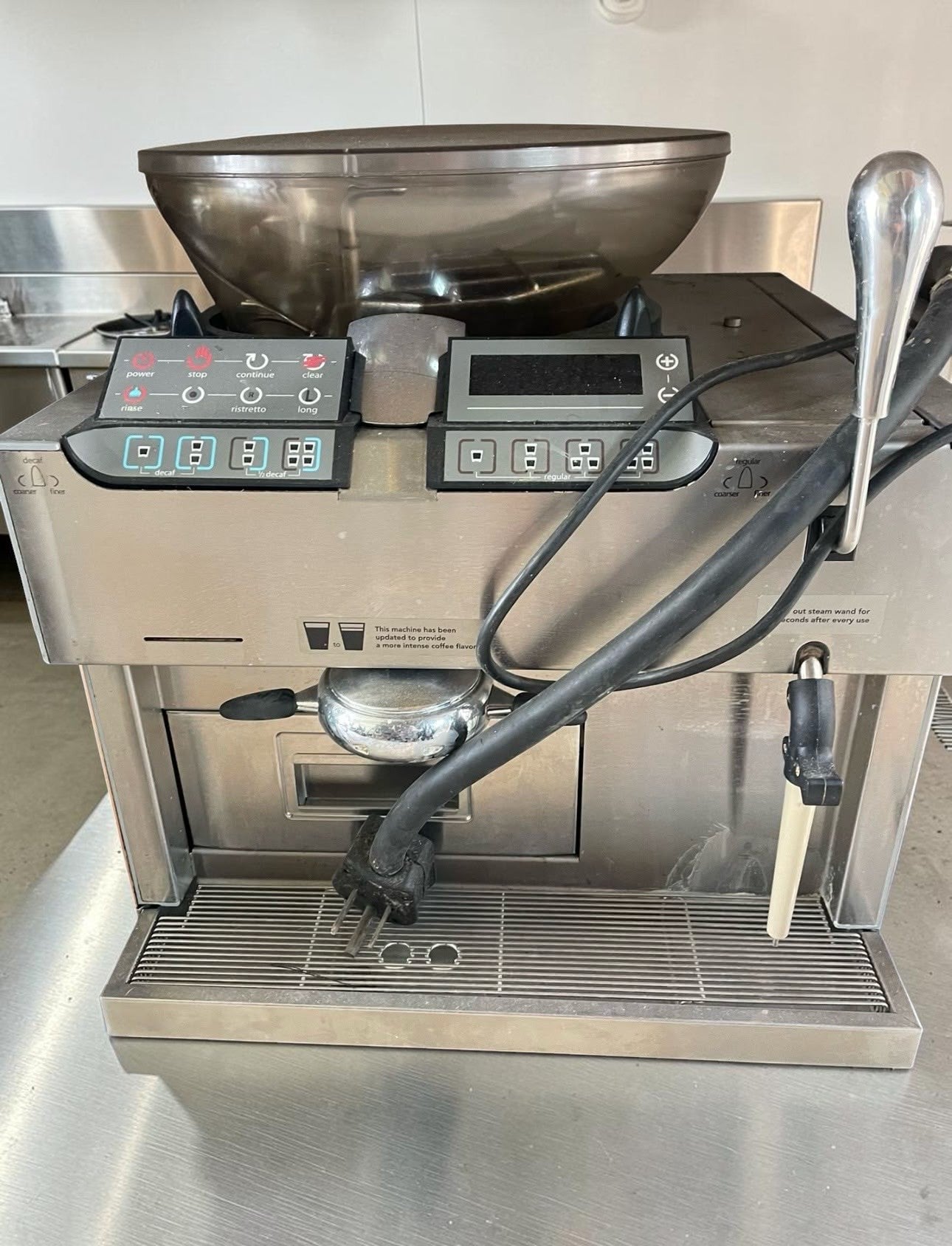 Prime Condition – Thermoplan Mastrena CS2 – Starbucks Commercial Automatic Espresso Machine – 208V – UL / NSF Listed – Fully Tested & Operational!