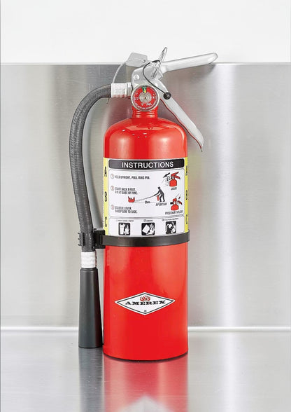 Prime Condition – Commercial 5 lb ABC Fire Extinguishers – 2A:10B:C Rating – UL Listed Safety Equipment – Restaurant & Kitchen Protection