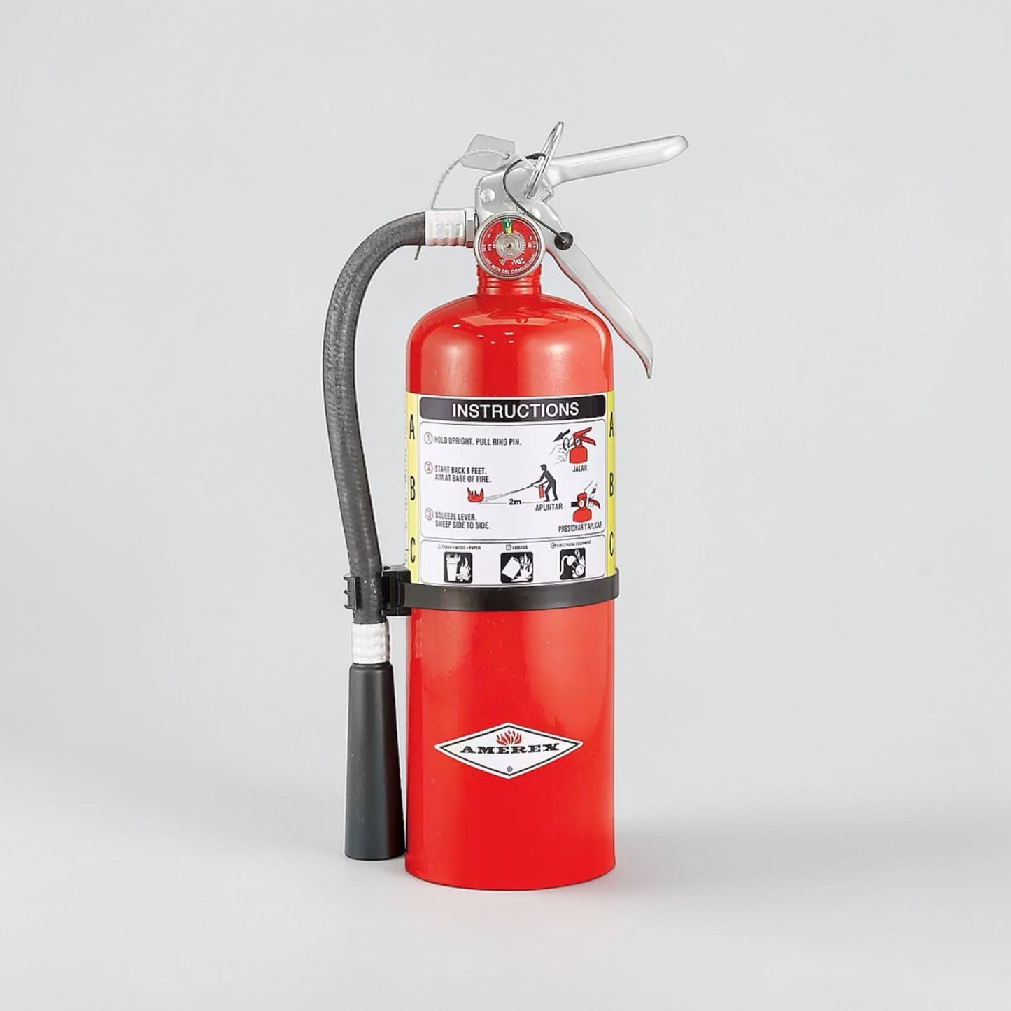 Prime Condition – Commercial 5 lb ABC Fire Extinguishers – 2A:10B:C Rating – UL Listed Safety Equipment – Restaurant & Kitchen Protection