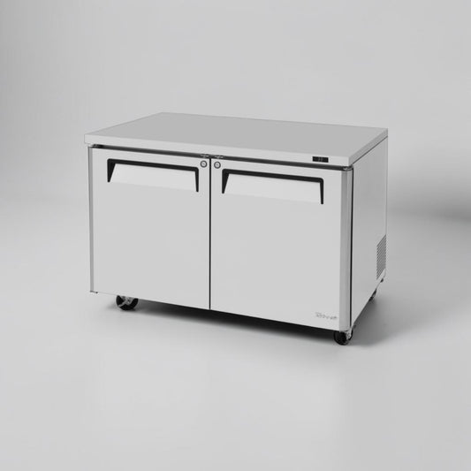 Exceptional Condition – Turbo Air MUR-48-N – 48" M3 Series Commercial Undercounter Refrigerator – 12.2 Cu. Ft. – 2 Doors – R290 – 115V – Fully Tested & Operational!