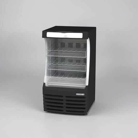 Superior Condition – Beverage-Air BZ13-1 Breeze – 30" Commercial Open-Air Curtain Refrigerated Merchandiser – 10.7 Cu. Ft. – 3 Adjustable Shelves – 115V – R134a – Fully Tested & Operational!