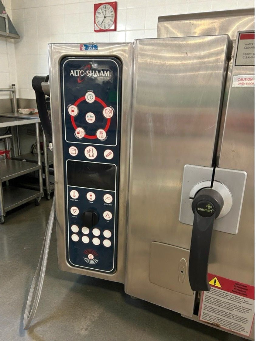 Refined Condition – Alto-Shaam 6-10ESG PRO 35″ Commercial Electric Combi Oven – Programmable Controls – Fully Tested & Working!