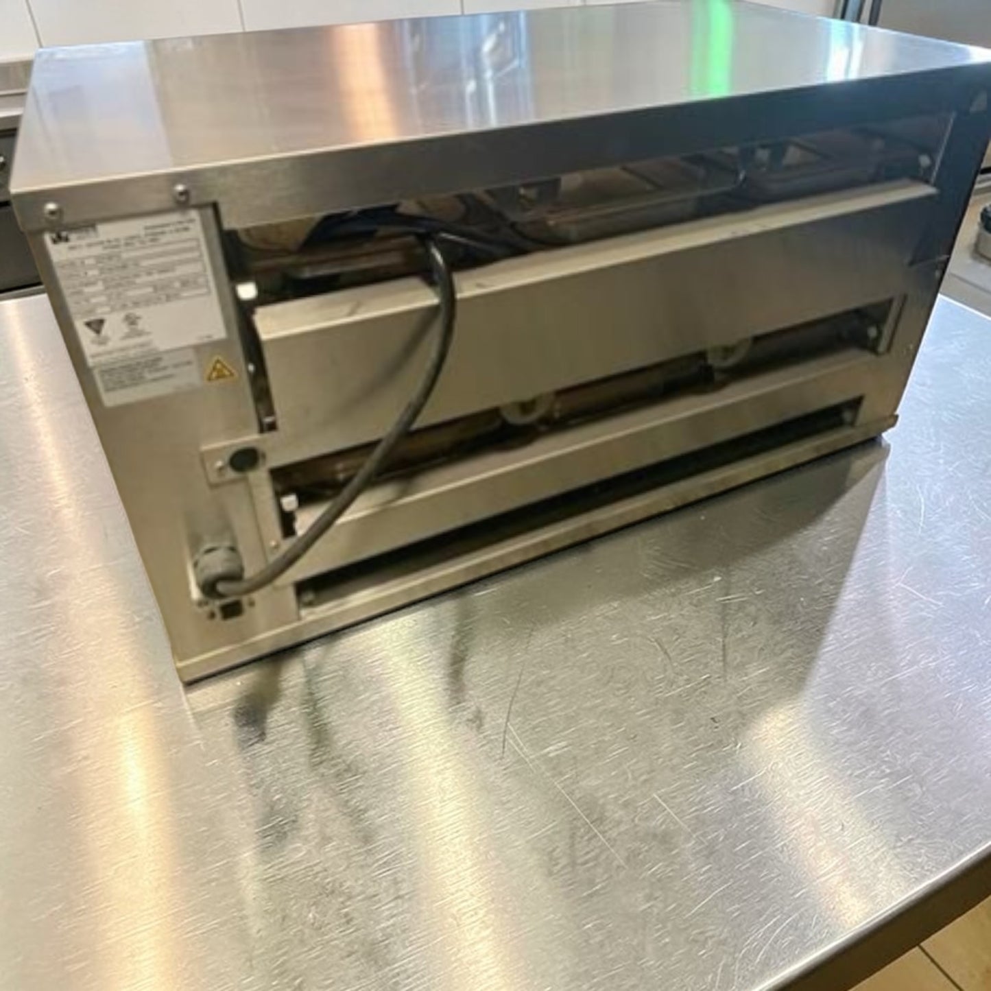Exceptional Condition – Prince Castle EHBP23 Holding Bin System – Dual Lane Heated Food Holding Station – Stainless Steel – Fully Tested & Operational!