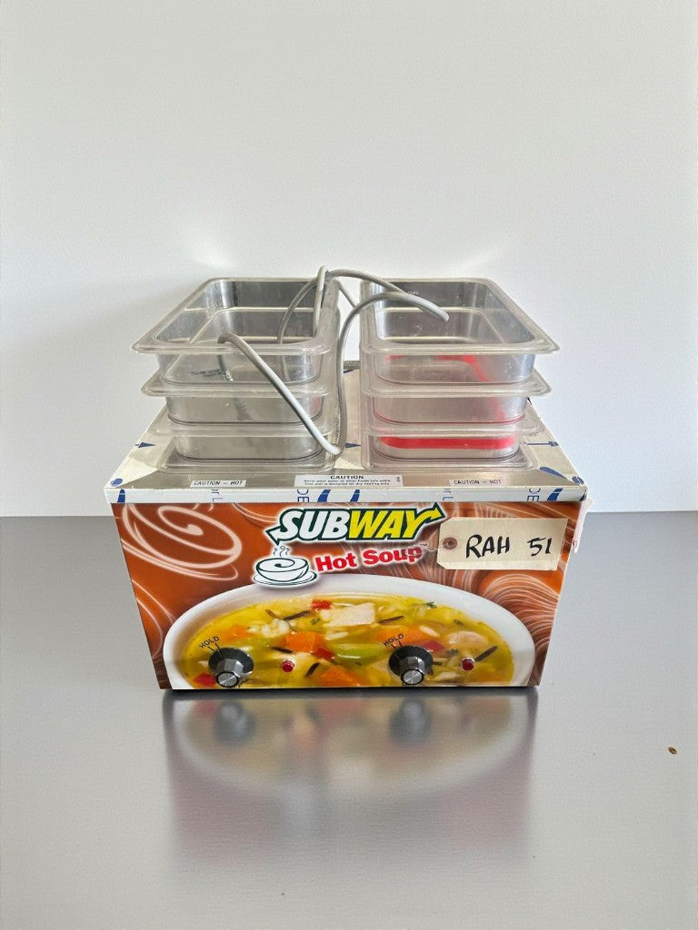 Immaculate Condition – Duke Commercial 2-Well Countertop Soup Warmer- 120V /  Single Phase - Fully Tested & Working!