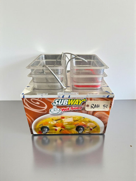 Immaculate Condition – Duke Commercial 2-Well Countertop Soup Warmer- 120V /  Single Phase - Fully Tested & Working!