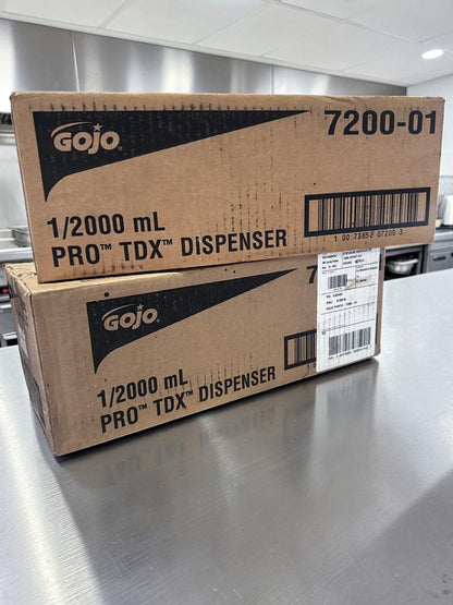 Immaculate Condition – GOJO 7200-01 PRO TDX 2000 – 2,000 mL Manual Soap & Sanitizer Dispenser – Wall-Mount – New & Ready for Installation!
