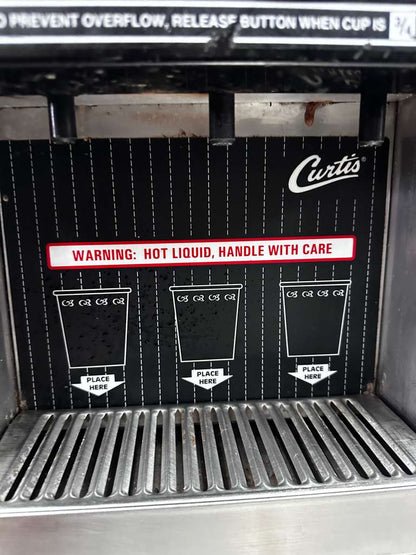 Exceptional Condition – Curtis PC-3D-10-01 / CAFEPC3CS10000 – Commercial Cappuccino Dispenser – 3 Flavor Stations – 120V – Fully Tested & Operational!