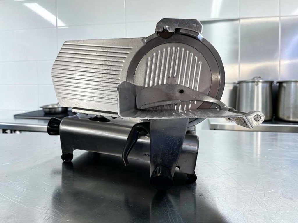 Excellent Condition – German Knife 10" Commercial Meat Slicer – Compact Heavy-Duty Deli Slicer – Fully Tested & Operational!