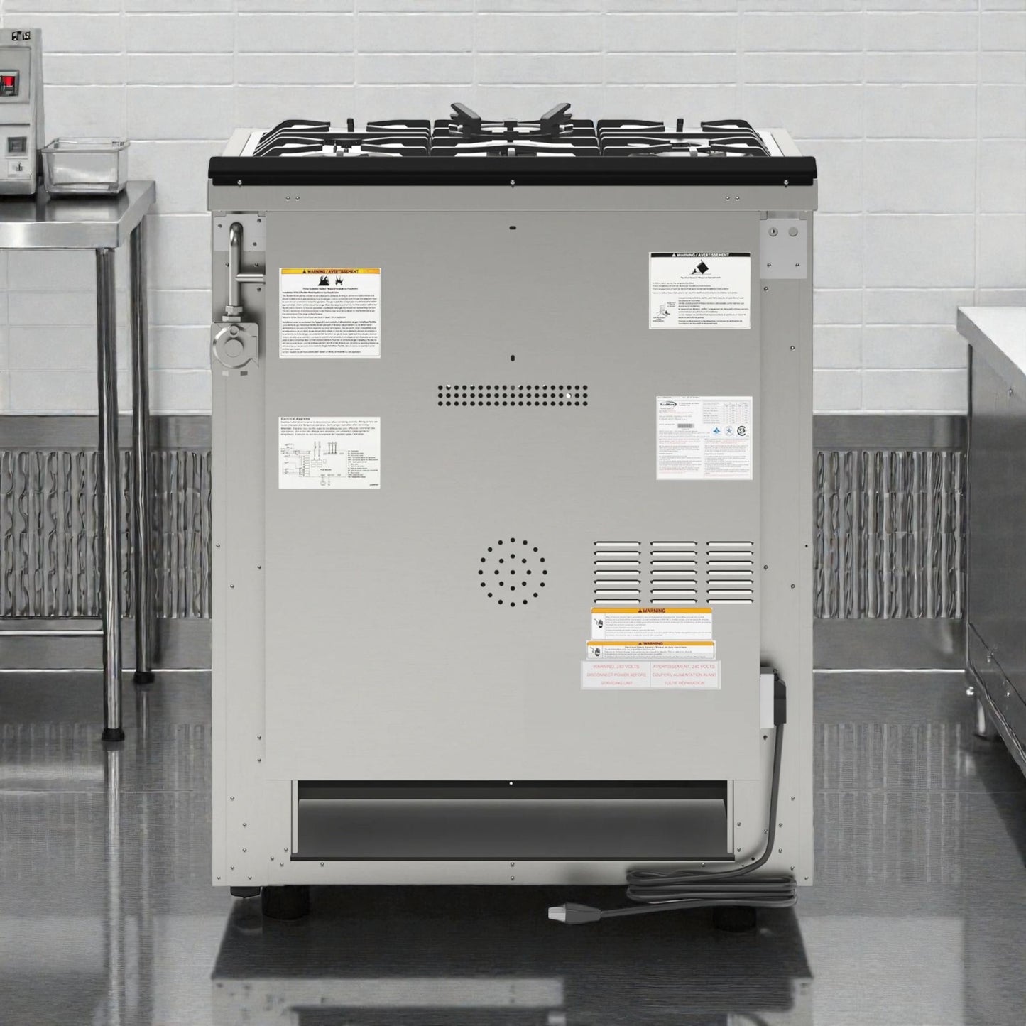 Brand New Premium Condition – KoolMore KM-FR30G-SS – 30 in. Stainless Steel Professional Gas Range – Freestanding – CSA Certified – Never Used in Original Box!