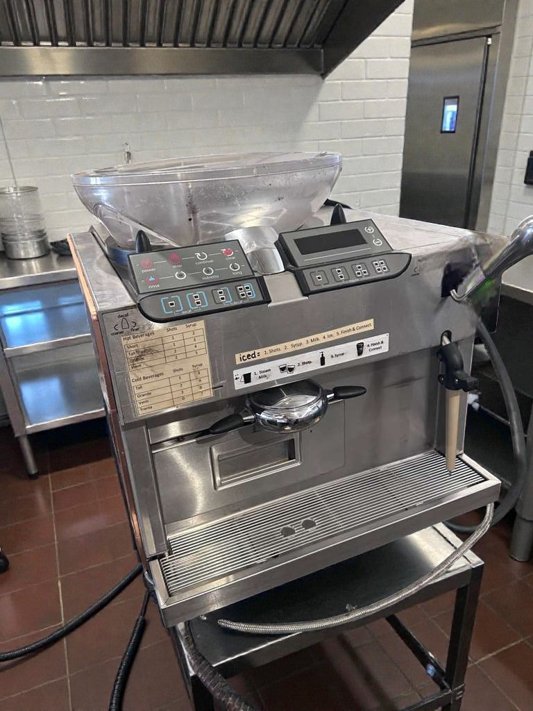 Excellent Condition – Starbucks Mastrena Commercial Espresso Machine – Dual Hopper – Fully Tested & Operational