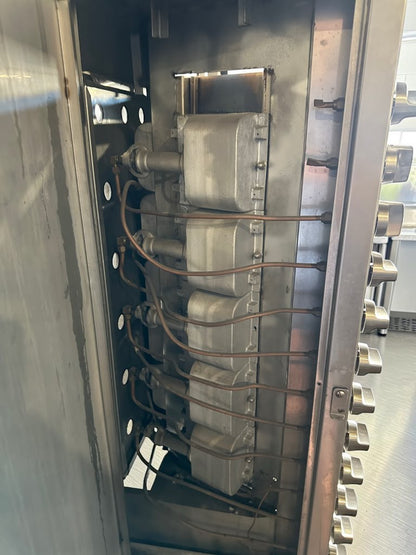 Top-Tier Condition – Commercial Stainless Steel Dual-Sided Gas Shawarma / Gyro Vertical Broiler – Heavy-Duty Rotisserie – Fully Tested & Operational!