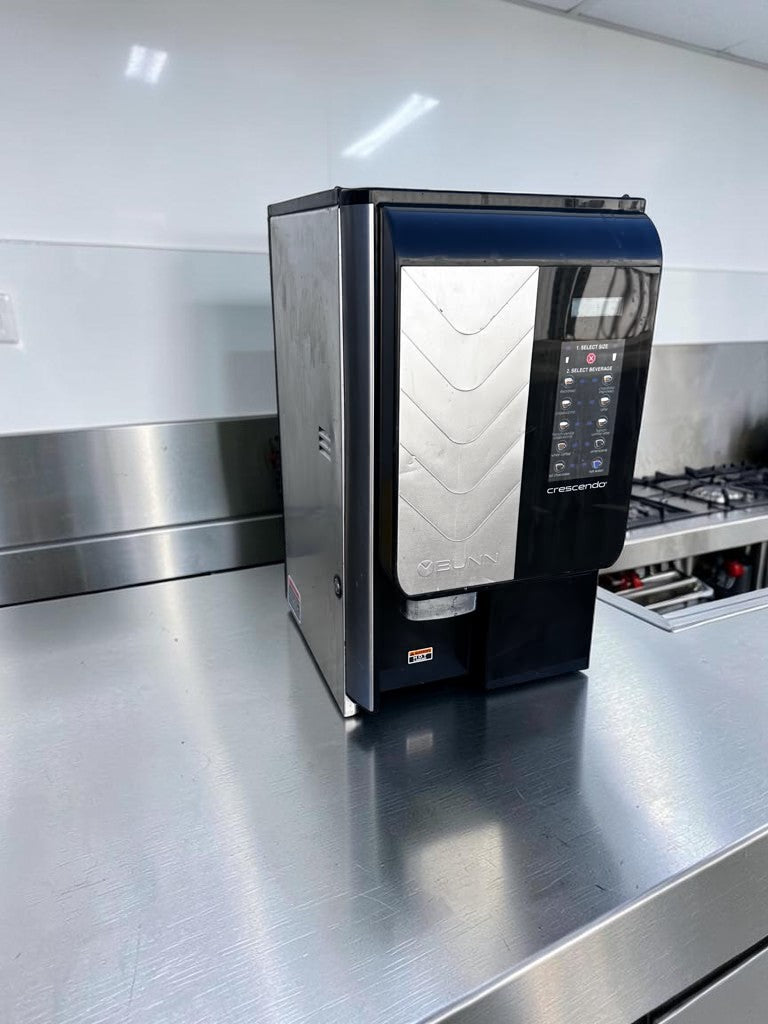 Outstanding Condition – BUNN Crescendo® 44300.0213 – Commercial Bean-to-Cup Espresso & Specialty Beverage Machine – 9 Drink Selections – 220–240V – Fully Tested & Operational!
