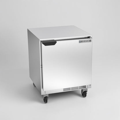 Dependable Condition – Beverage-Air UCR27A – 27" One-Section Commercial Undercounter Refrigerator – 6.2 Cu. Ft. – 115V – Fully Tested & Operational!