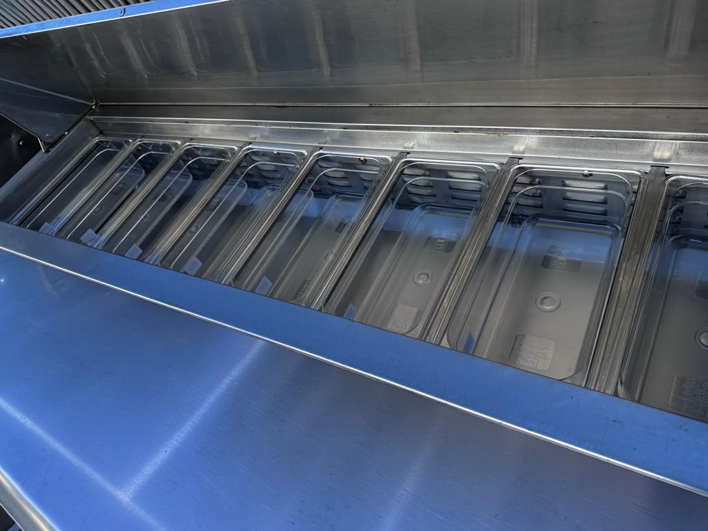 Superior Condition – Avantco SS-PT-60-HC – 60" Two-Door Refrigerated Sandwich / Salad Prep Table – 15 Cu. Ft. – 115V – Fully Tested & Operational!