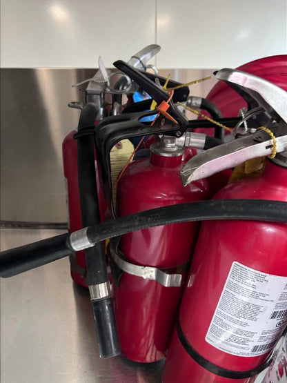 Prime Condition – Commercial 5 lb ABC Fire Extinguishers – 2A:10B:C Rating – UL Listed Safety Equipment – Restaurant & Kitchen Protection