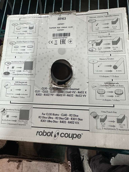 Brand New Condition – Robot Coupe 28163 – RG5 Grating Disc – Commercial Food Processor Attachment!